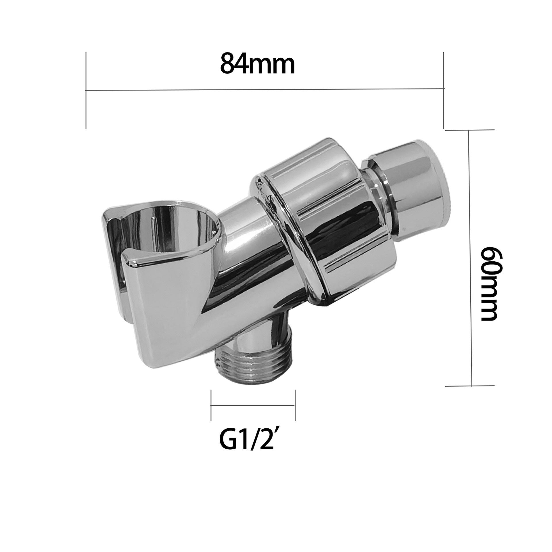 Pressurized Shower Head with Filter and Hose Set