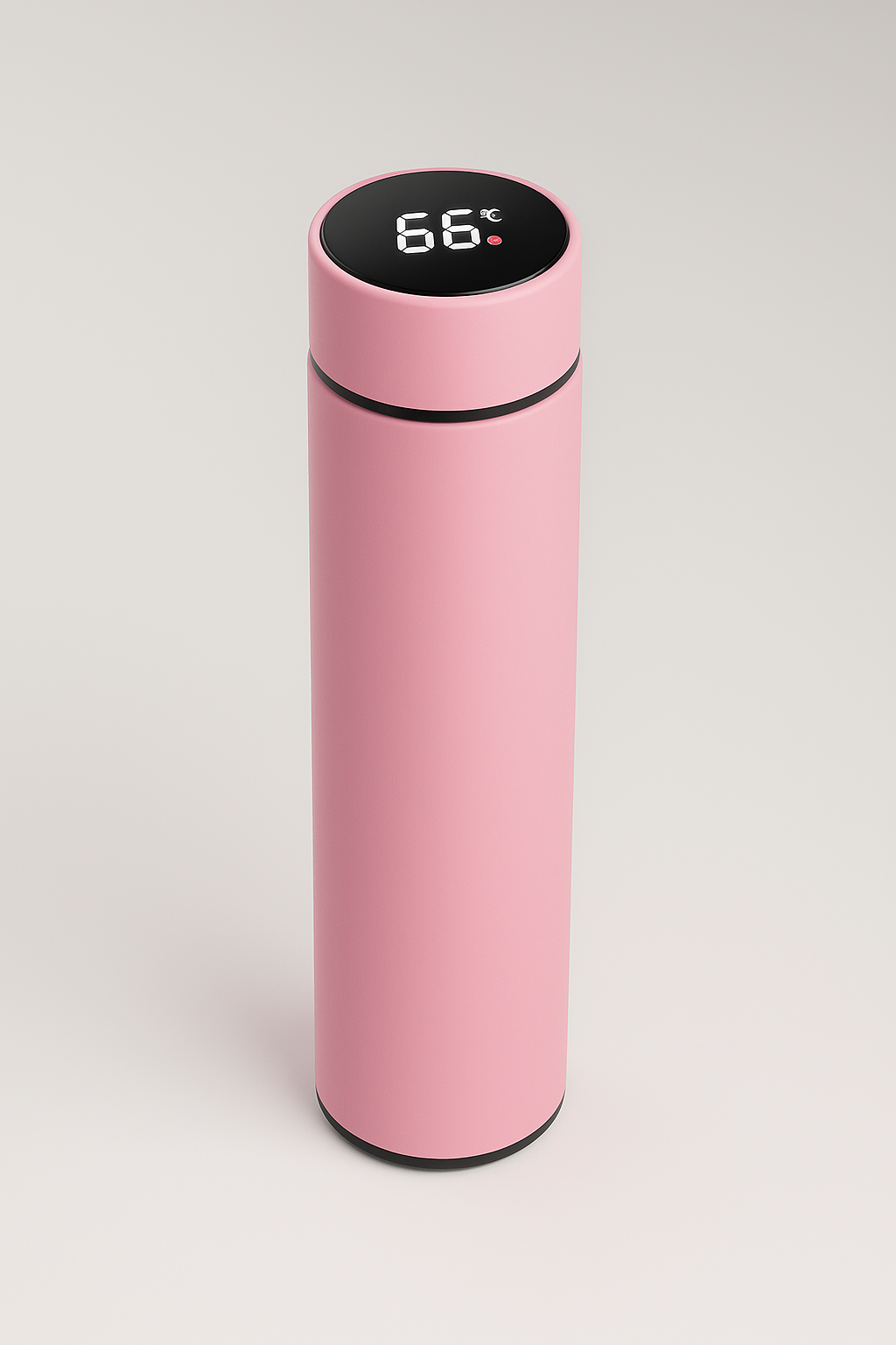 500mL Smart Temperature Display Thermos - Stainless Steel Insulated Bottle