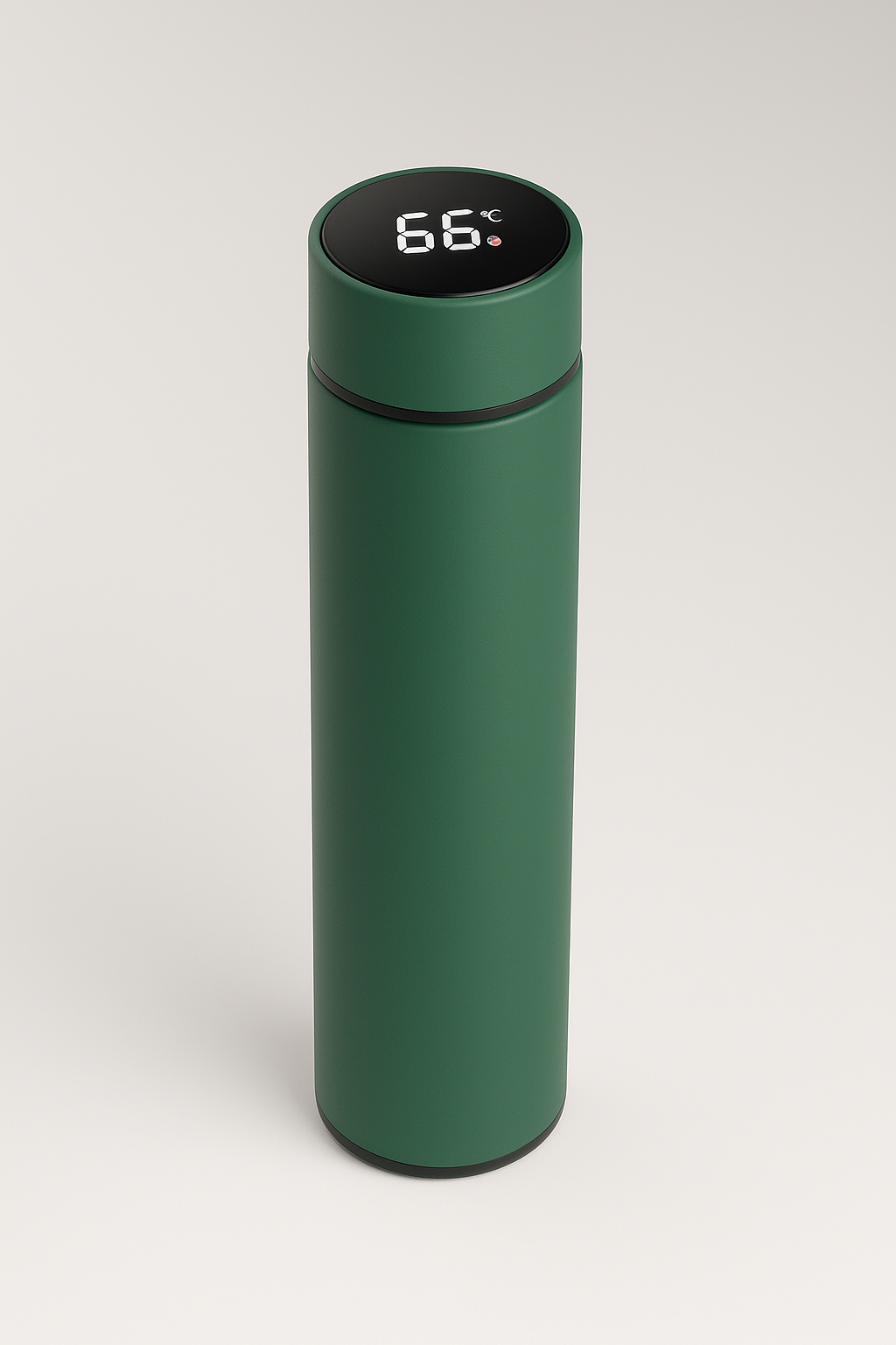 500mL Smart Temperature Display Thermos - Stainless Steel Insulated Bottle