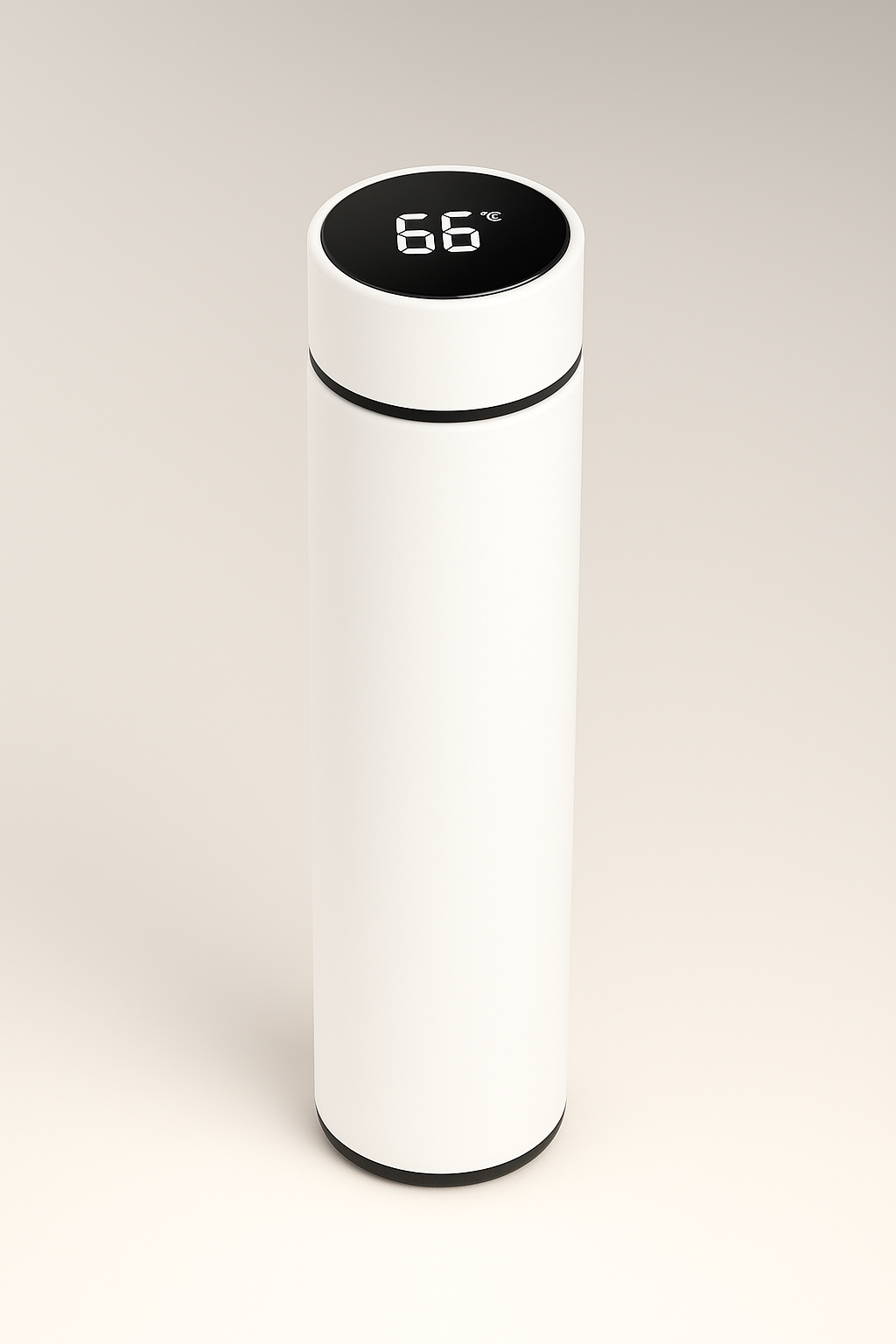 500mL Smart Temperature Display Thermos - Stainless Steel Insulated Bottle