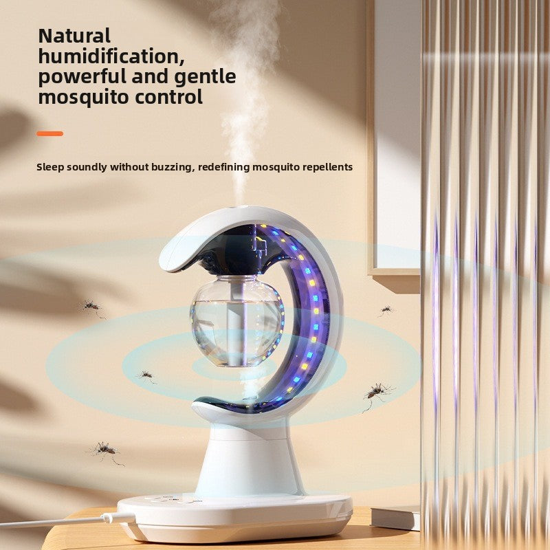 Moon-Shaped Humidifier Mosquito Repellent Night Light