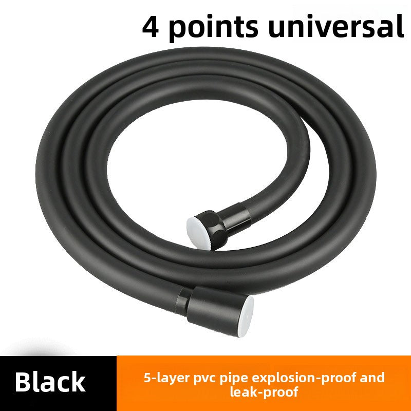 Pressurized Shower Head with Filter and Hose Set