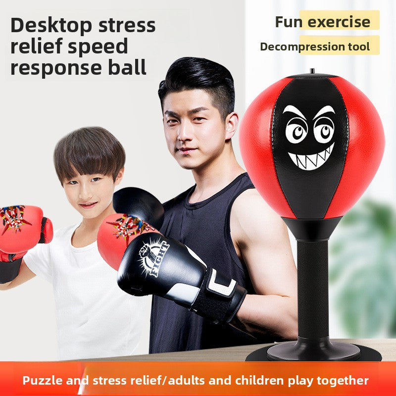 Desktop Boxing Speed Ball for Fitness and Stress Relief